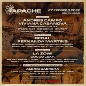cartel del festival Apache
