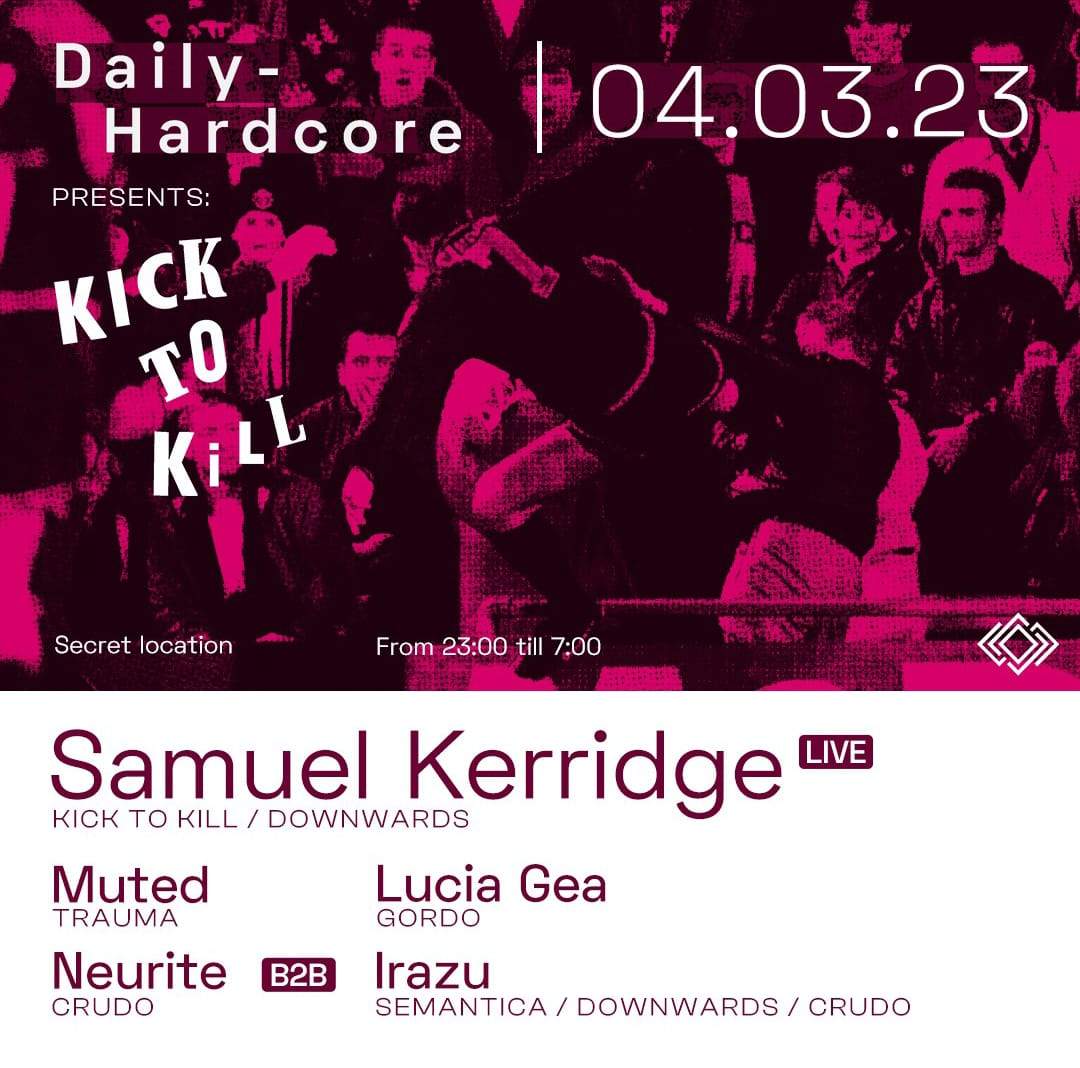 cartel evento Daily Hardcore