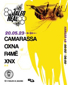 cartel fiesta música electrónica Madrid Jaleo Real